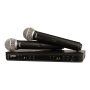 Shure BLX288E/PG58, радиосистема с двумя ручными микрофонами
