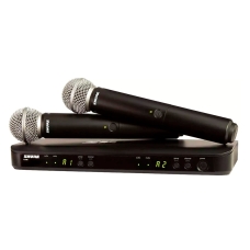 Shure BLX288E/SM58, радиосистема с двумя ручными микрофонами