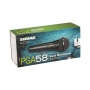 SHURE PGA58-XLR, кардиоидный вокальный динамический микрофон 